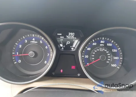 2013 Hyundai Elantra Gls from USA, damaged, VIN 5NPDH4AE6DH275988